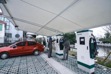 中国电动汽车充电基础设施促进联盟：中国充电基础设施迅猛增长